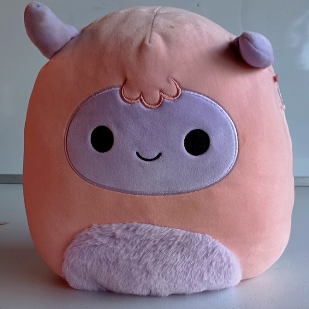 Squishmallow Cute Pink and Purple Plush Toy